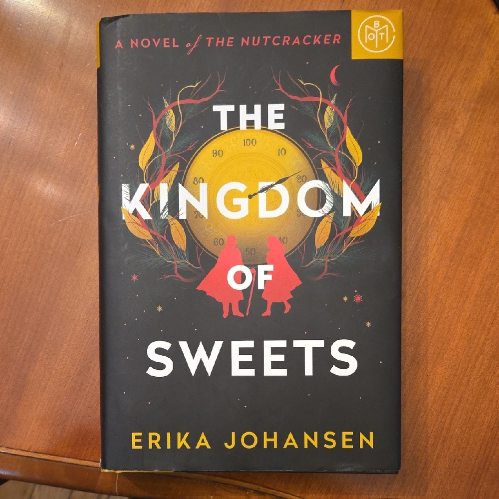 The Kingdom of Sweets by Erika Johansen - Black and Yellow Cover